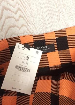 Міні спідниця в кліточку bershka 7