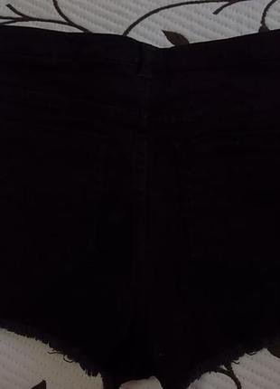 Шорты женские джинсовые с высокой посадкой, размер s, фирмы divided5 фото