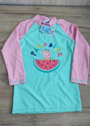 Сонцезахисна кофта футболка для пляжу плавання 134-140