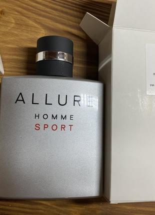 Туалетна вода allure homme sport тестер, 100 мл