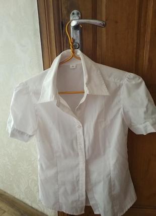 Белая блузка размер 42-44