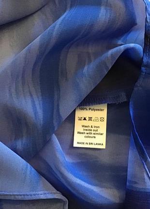 Шифоновая летняя блуза р.48-504 фото