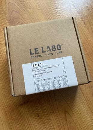 Le labo baie 19 (тестер) 100 ml.