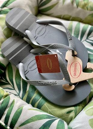 Вьетнамки от havaianas серые