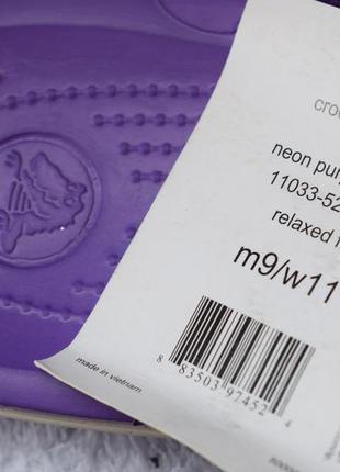 Шльопанці шльопанці сланці в'єтнамки крокси crocs р. 43/ 44 28,5 см m 9/ w 116 фото