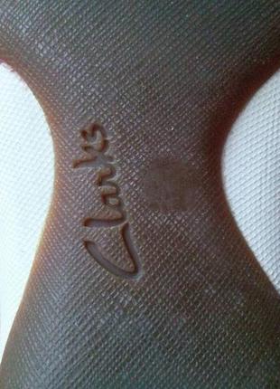 Clarks р.4.5  босоножки сандалии кожаные.оригинал.4 фото