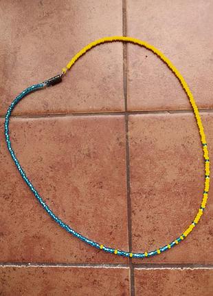 Чокер,чокер из бисера,колье,бусы