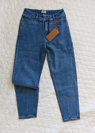 Джинси мом батал/ mom/ слоучи🔥5 фото