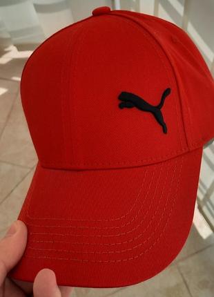 Кепка бейсболка червона червона пума