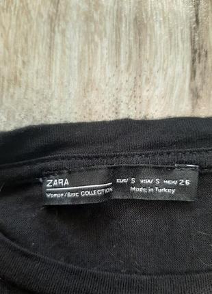 Укороченная футболка zara2 фото