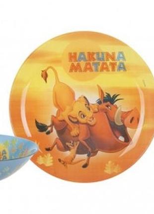 Набор детский luminarc disney lion king 9345p (3 пр)