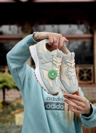 Шикарні жіночі кросівки new balance 327 пастельні кольори2 фото