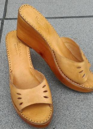 Босоніжки (сандалі) без застібки rabens saloner р-н. 39-ї (25 см)