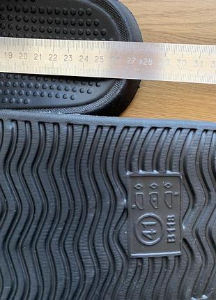Тапки шльопанці шльопанці crocs yezzy тапочки в'єтнамки крокси8 фото
