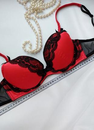 Соблазнительный сатиновый бюстгальтер с кружевом пуш ап ann summers 75c8 фото