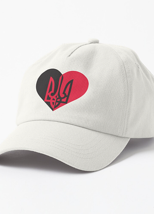 Кепка унісекс з патріотичним принтом слава нації - смерть ворогам! прапор прапор упа