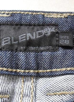 Фирменные темно-синие женские джинсы от blend she5 фото