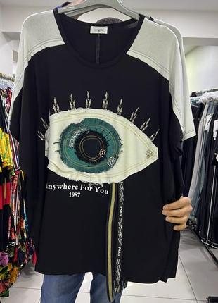 Блуза туреччина батальна колекція супербатал люкс якість