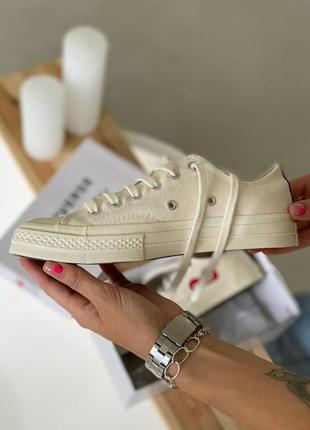 👟 кеди жіночі  converse comme des garcons   / наложенный платёж bs👟2 фото