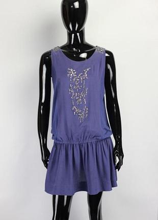 Стильное платье туника шёлк вискоза