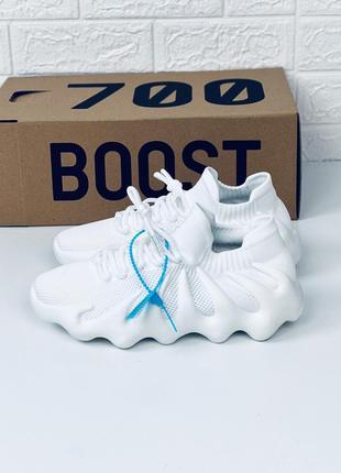 Кросівки чоловічі adidas yeezy boost 450 white кросівки чоловічі адідас ізі буст білі літо сітка8 фото