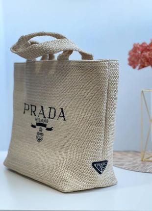 Сумка шоппер брендова жіночий в стилі prada4 фото