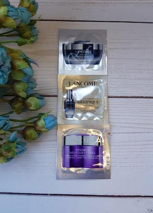 Сет пробників lancome (renergie multi - ultra lift+genifique genifique youth activating concentrate advanced+genifique yeux advanced) оригінал