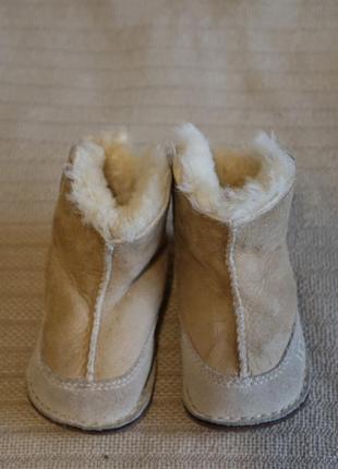 Теплющие двухцветные угги для самых маленьких ugg australia s и m5 фото