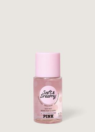 Міні-спрей mini body mist soft & dreamy victoria's secret