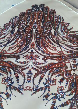 Прекрасный платок  fiorinni.  шов роуль.2 фото