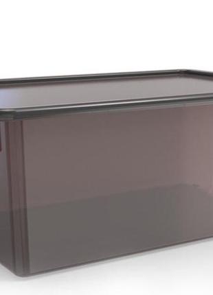 Контейнер для хранения народний продукт berossi porter черный 50л 64х41,5 см h26 см полипропилен (090148)