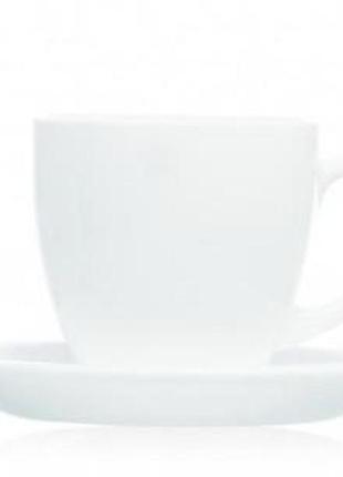Набор чайный luminarc carine white 12 предметов 220мл стеклокерамика (6430n)