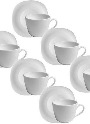 Набор чайный bormiolirocco parma 12 предметов 220мл стеклокерамика (498950 br)