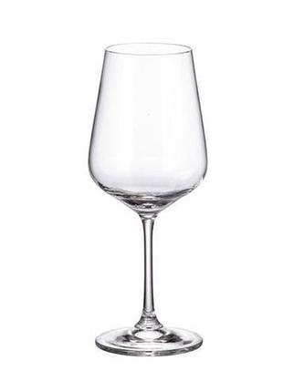 Набор бокалов для вина bohemia strix 6 штук 450мл богемское стекло (1sf73/00000/450)