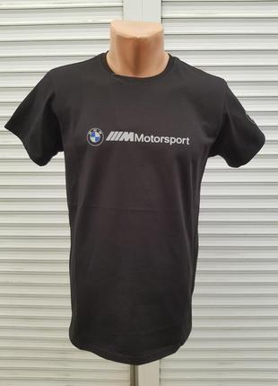 Футболка puma bmw motorsport logo tee 531196 01