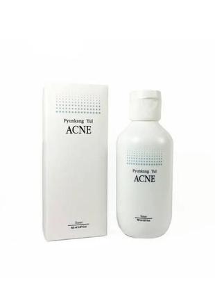 Тонер заживляющий для проблемной кожи pyunkang yul acne toner, 150 мл