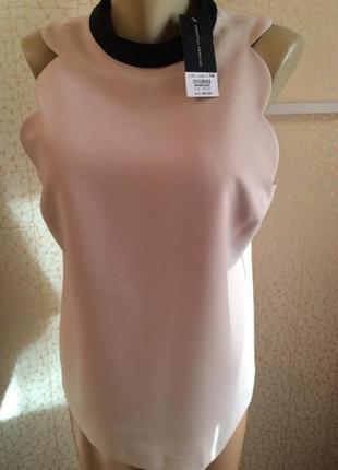 Пудрова, бежева блуза3 фото