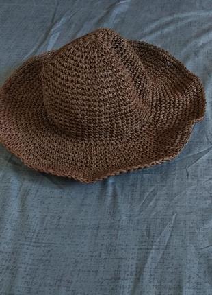 Солом'яна шляпа капелюх від сонця1 фото
