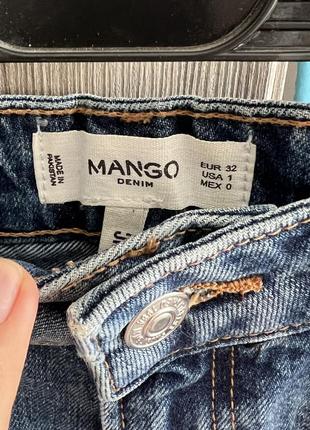 Джинсовые шорты mango4 фото