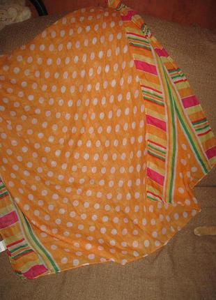Платок парео оранжевый