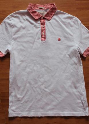 Поло\футболка original penguin heritage slim fit polo1 фото