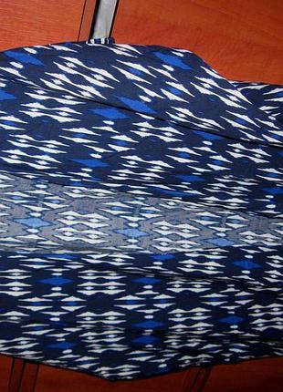 Кимоно синее