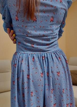 Літнє плаття-селянка 2