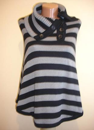 В'язане пончо "street one" 8 - 10 р