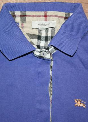 Футболка-поло burberry london girls polo shirt3 фото