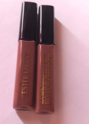 Блиск estee lauder kissable lip shine 100 brazen shine - знижка!2 фото