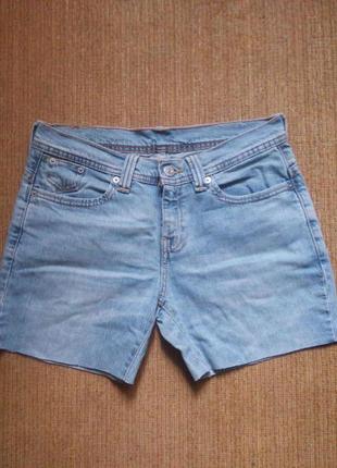 Акция! 1+1=3!!! классические джинсовые шорты levis