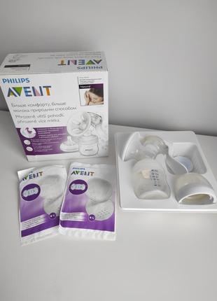 Philips avent. ручний молоковідсмоктувач.2 фото