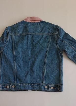 Женская джинсовая куртка levi’s4 фото