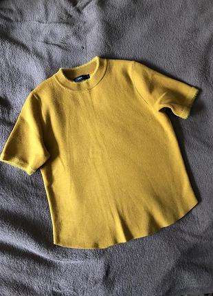 Кофта zara s-m кардиган гольф футболка безрукавка